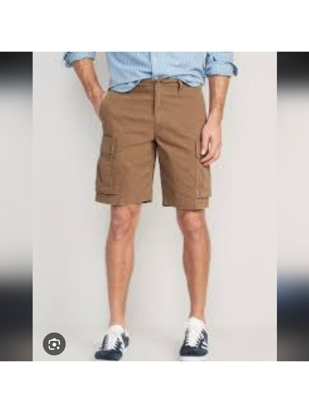 Old Navy Relaxed Lived In Cargo Shorts 32  10" Like New
